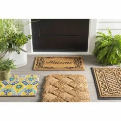 Pinckney Non-Slip Geometric Outdoor Doormat -BirchLane Sales Store PinckneyNon SlipGeometricOutdoorDoormat 3