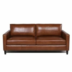 Portland 81" Genuine Leather Sofa