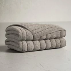 Rachel 100% Cotton Ribbed Bath Towels - Set Of 2 -BirchLane Sales Store Rachel10025CottonRibbedBathTowels Setof2 3