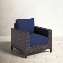 Ragnar Wicker Outdoor Lounge Chair -BirchLane Sales Store RagnarWickerOutdoorLoungeChair 2