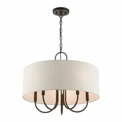 Raymond 5 - Light Dimmable Drum Chandelier