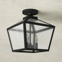 Ricardo Outdoor Semi Flush Mount -BirchLane Sales Store RicardoOutdoorSemiFlushMount 2