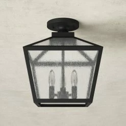 Ricardo Outdoor Semi Flush Mount