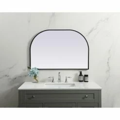 Savina Wide Arch Metal Wall Mirror -BirchLane Sales Store SavinaWideArchMetalWallMirror 2