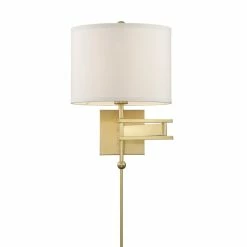 Sean Plug-in Swing Arm Sconce