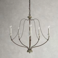 Shoshanna 5 - Light Dimmable Classic / Traditional Chandelier