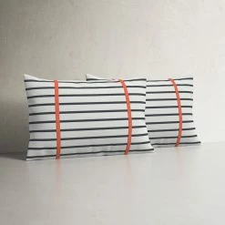 Stonebrook Striped Sunbrella® Indoor/Outdoor Throw Pillow -BirchLane Sales Store StonebrookStripedSunbrellaC2AEIndoor2FOutdoorThrowPillow 2