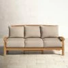 Summerton 77.5'' Teak Outdoor Sofa