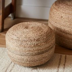 Teele Upholstered Pouf -BirchLane Sales Store TeeleUpholsteredPouf 2