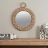 Thistle Round Rope Wall Mirror