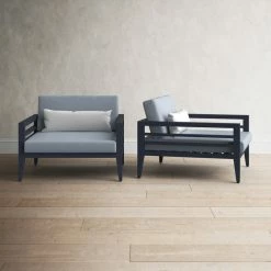 Thurgood Patio Chair With Sunbrella Cushions