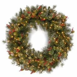Willington Lighted Wreath